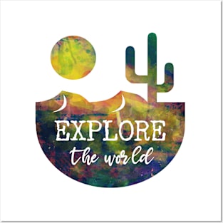 Explore the world Posters and Art